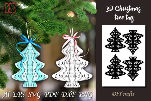 Download 3D Christmas Tree Toy_4 / DIY Crafts - Diy Collection