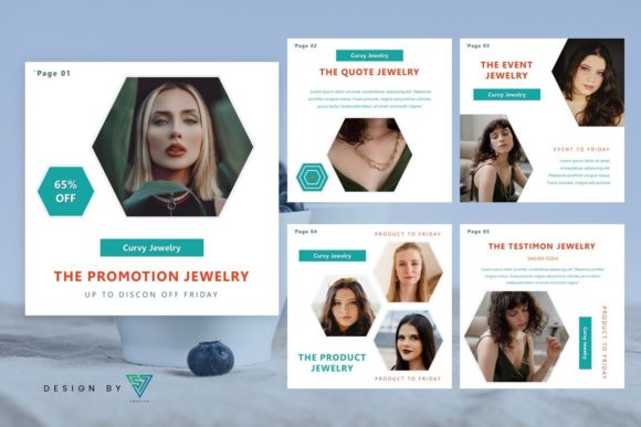 Download Template Instagram Business - #Jewelry2 - Business Collection