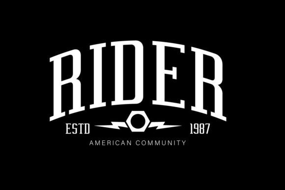 Download Rider Graphic Tee Design Templates - Design Collection
