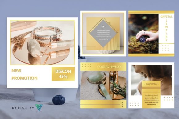 Download Template Instagram Business - #Jewelry6 - Business Collection
