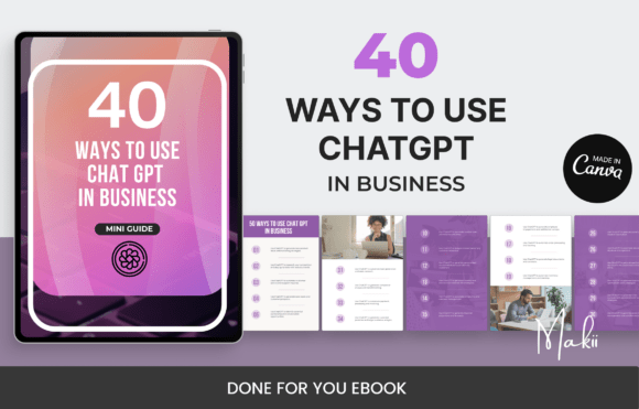 Download 40 Ways to Use Chat GPT in Business - Business Collection