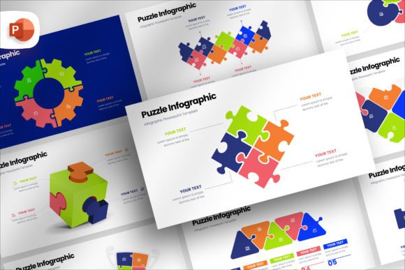 Download Creative Puzzle Infographic PowerPoint - Premium Bundle