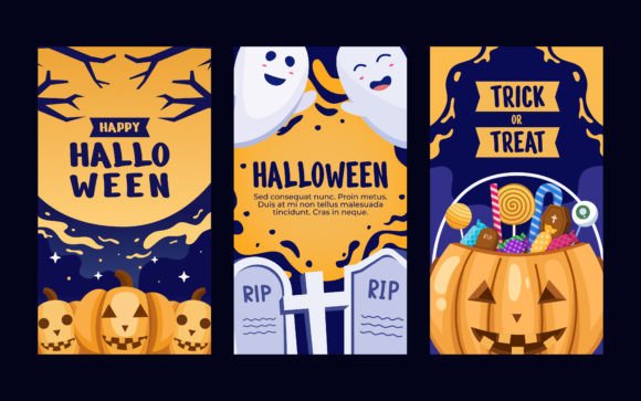 Download Halloween Social Media Story Design - Design Collection