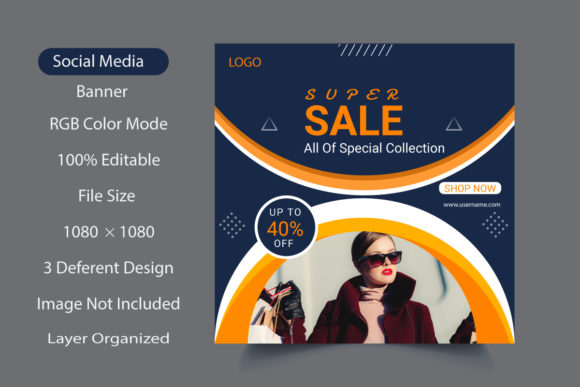 Download Social Media Post Template Design Sale - Design Collection