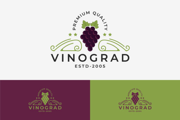 Download Grape Fruit Vintage Logo Vector Design - Design Collection