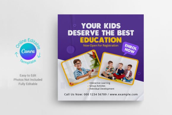 Download Education Post Design Canva Template - Design Collection