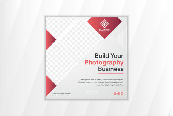 Download Photography Business Square Banner Grey - Business Collection