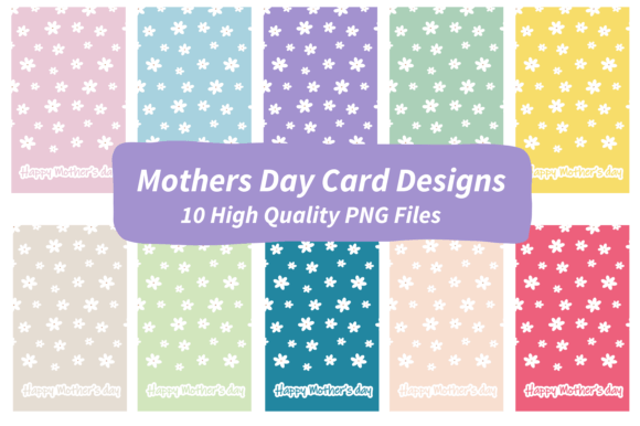 Download Mother's Day Card Design PNG Graphic - Design Collection