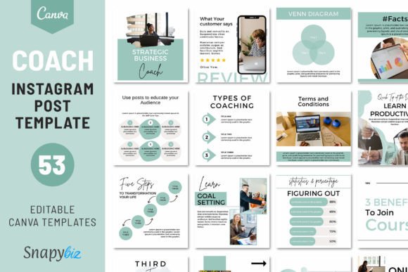 Download Instagram Coach Template for Business - Business Collection