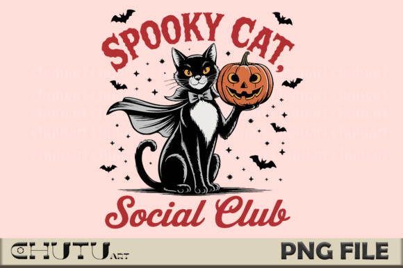 Download Black Cat PNG - Spooky Social Design - Design Collection