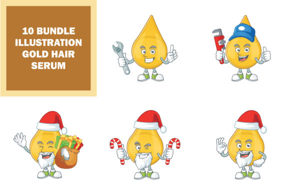 Download Gold Hair Serum Bundle - Hair serum Collection