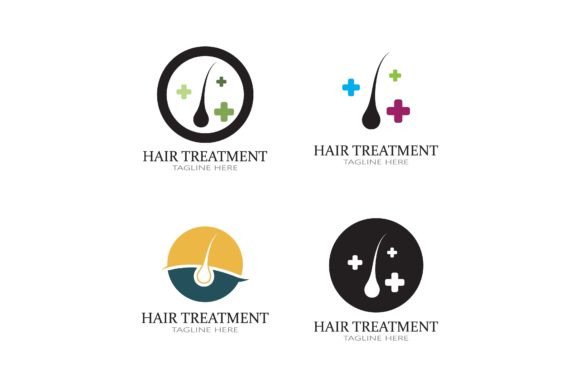 Download HAIR TREATMENT CARE LOGO DESIGN VECTOR - Design Collection