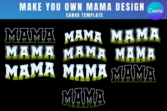 Download Mama Canva Frame Bundle Template Design - Design Collection