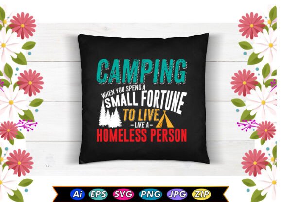 Download CAMPING Free T-shirt Designs - Design Collection