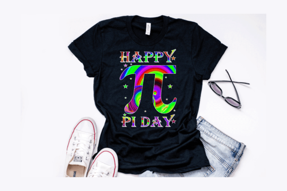 Download Pi Day Digits of Pi Rainbow Design - Design Collection