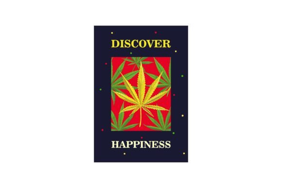 Download Leaflet Designs with Marihuana Plant. Co - Design Collection