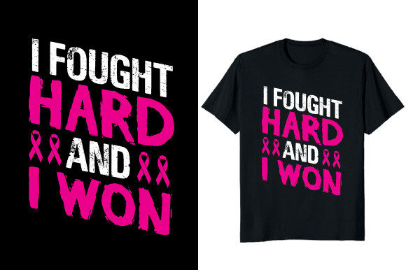 Download I Won Breast Cancer T-shirt Design - Design Collection