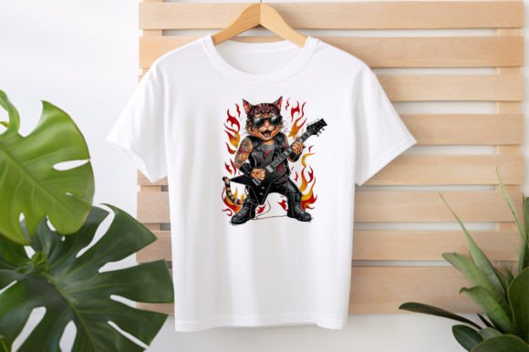 Download Rockstar Cat Clipart PNG Design - Design Collection