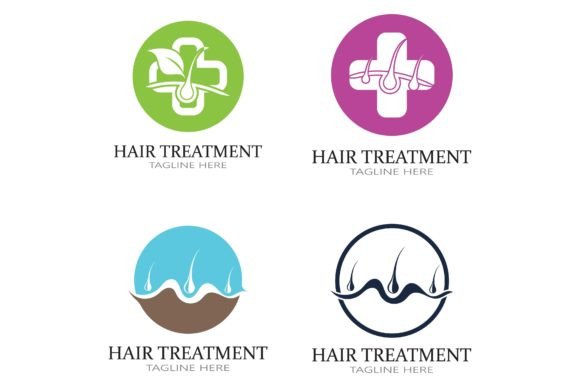 Download HAIR TREATMENT CARE LOGO DESIGN VECTOR - Design Collection