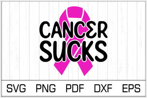 Download Cancer Sucks Svg Design - Design Collection