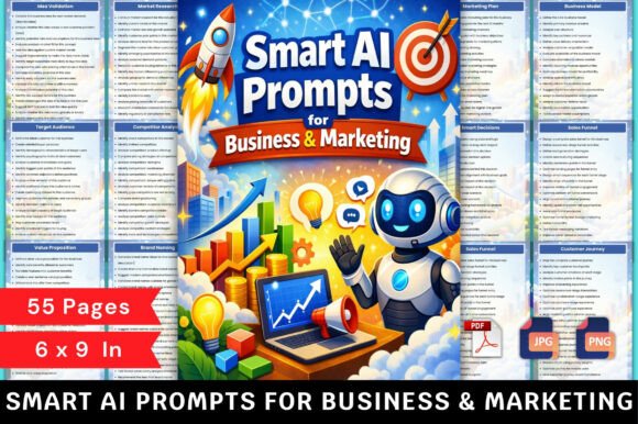 Download Smart AI Prompts for Business &amp; Market.. - Business Collection