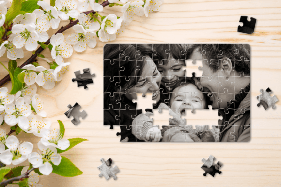 Download Jigsaw Puzzle Mockup Template - Puzzle mockup Collection