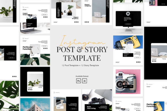 Download Elegant Business Instagram Post &amp; Story - Business Collection
