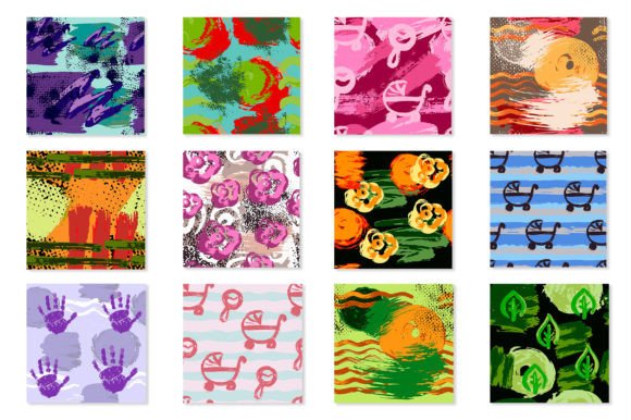 Download Modern Bright Design for Paper, Covers - Design Collection