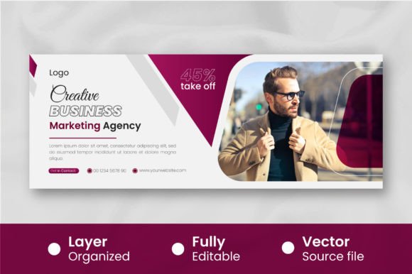 Download Modern Business Cover for Facebook Template - Business Collection